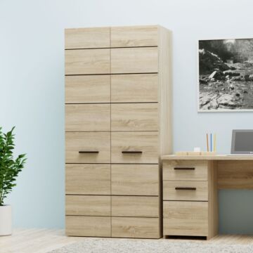 Гардероб SOLO 2D дъб сонома  (092.006.0024)