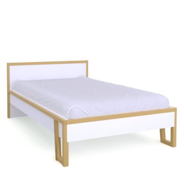 Легло STEKA 120 бяло/каменен дъб  (092.091.0018)