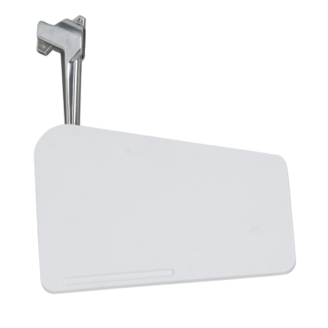 Масичка Carmen 308 за посетителски столове 1702-1703/1705-1710 - бяла (3591023)