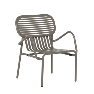 Метален градински стол JALINGO - капучино (3535112)