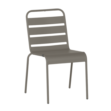 Метален градински стол MURI - капучино (3535120)