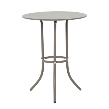 Метална градинска маса NIGER D 60 - капучино (3535185)