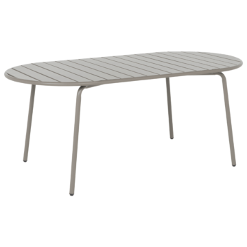 Метална градинска маса TARABA - капучино (3535176)