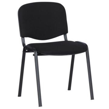 Посетителски стол Carmen 1130 H - черен (3520765)