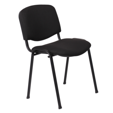 Посетителски стол Carmen 1130 LUX - черен (3520800)