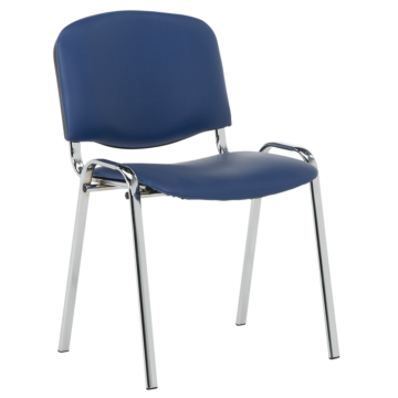 Посетителски стол Carmen 1135-1 LUX - тъмносин SC (3520872_2)