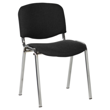 Посетителски стол Carmen 1135 LUX - черен (3520872)