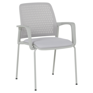 Посетителски стол Carmen 1138 G - светлосив (3520901_1)