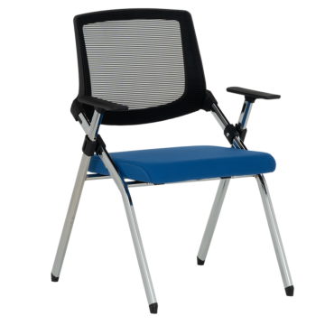 Посетителски стол Carmen 1704 - син (3520913_1)