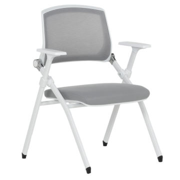 Посетителски стол Carmen 1706-1 - сив (3520916)