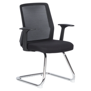 Посетителски стол Carmen 6006 - черен (3520269)