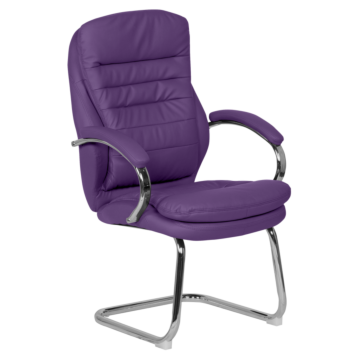 Посетителски стол Carmen 6154 - лилав (3520078_8)