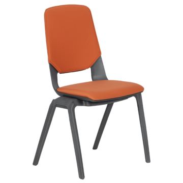 Посетителски стол LIMBER - оранжев (3520793_7)