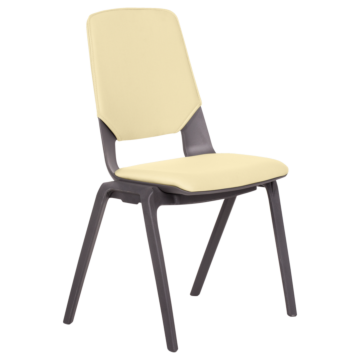 Посетителски стол LIMBER - светло жълт (3520793_4)