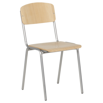 Посетителски стол TASK - бук (3520875)