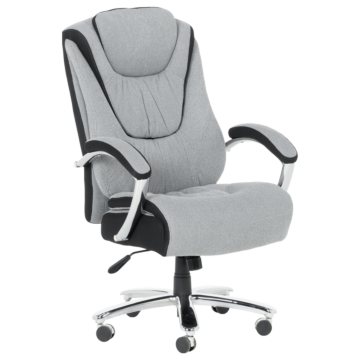 Президентски офис стол Carmen 6201 - сив (3520203)