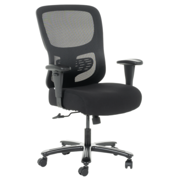 Президентски офис стол ALES - черен (3520561)