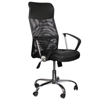 Президентски офис стол Carmen 6083 - черен (3520124)