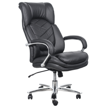 Президентски офис стол Carmen 6100 - черен (3520315)