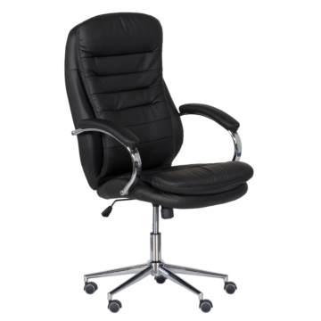 Президентски офис стол Carmen 6113-1 - черен (3520025)