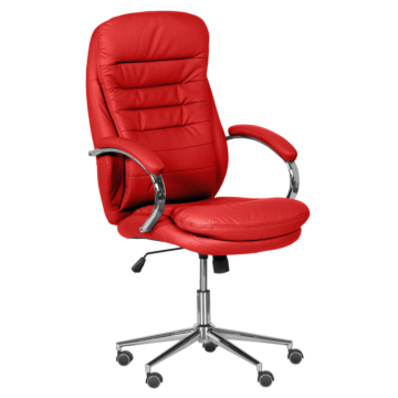 Президентски офис стол Carmen 6113-1 - червен (3520025_3)