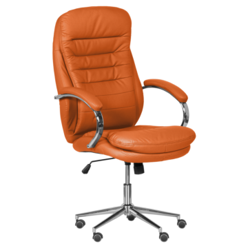 Президентски офис стол Carmen 6113-1 - оранжев (3520025_7)