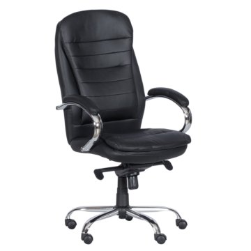 Президентски офис стол Carmen 6113 M - черен (3520045)