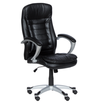 Президентски офис стол Carmen 6115 - черен (3520048)