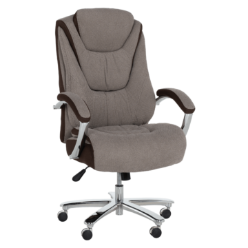 Президентски офис стол Carmen 6201 - кафяв (3520205)