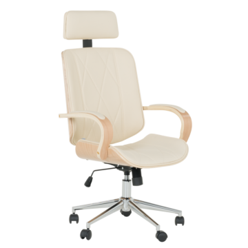 Президентски офис стол Carmen 6404 - бук-крем (3520061_2)