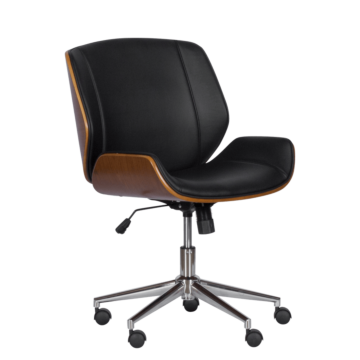 Президентски офис стол Carmen 6405 - орех-черен (3520062)