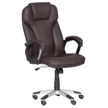 Президентски офис стол Carmen 6514 - тъмнокафяв (3520746)