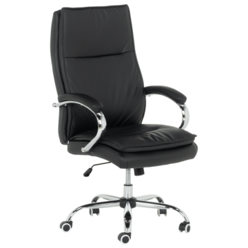 Президентски офис стол Carmen 6519 - черен (3520751)