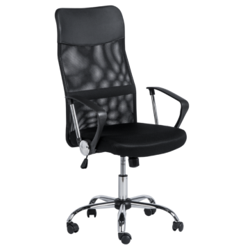 Президентски офис стол Carmen 6590-1 - черен (3520299)