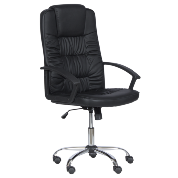 Президентски офис стол Carmen 6681-2 - черен (3520109)