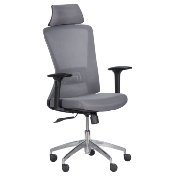 Ергономичен стол Carmen 7542 - сив (3520352_1)