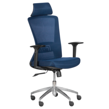 Ергономичен стол Carmen 7542 - тъмносин (3520352_2)