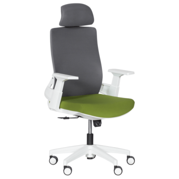 Президентски офис стол Carmen 7546 - тъмнозелен-сив (3520356_2)