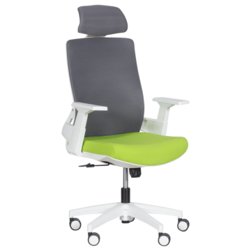 Президентски офис стол Carmen 7546 - зелен-сив (3520356_1)