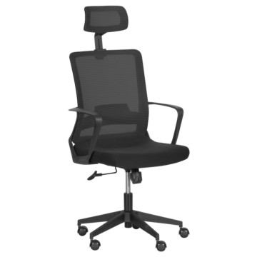 Президентски офис стол Carmen 7562 - черен (3520382_1)