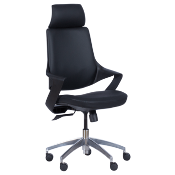 Президентски офис стол Carmen 7580 - черен (3520404)