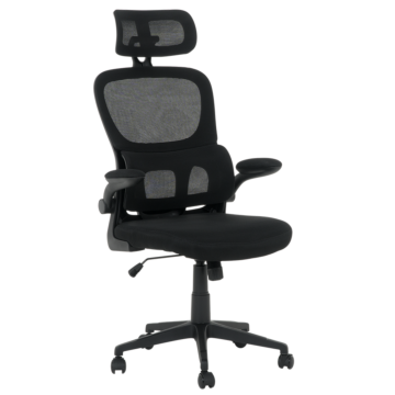 Президентски офис стол Carmen 7585 - черен (3520409)