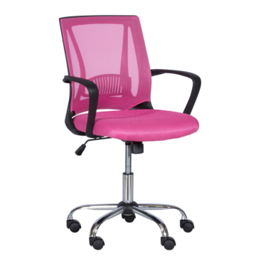 Работен офис стол Carmen 7040 - розов (3520287_2)