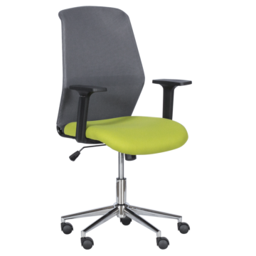 Работен офис стол Carmen 7047-1 - сив-зелен (3520387_3)