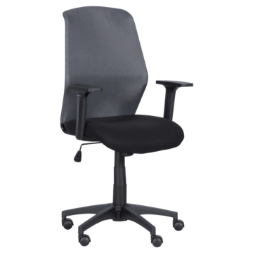 Работен офис стол Carmen 7047 - сив - черен (3520386)