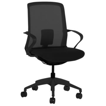 Работен офис стол Carmen 7061 - черен (3520529)