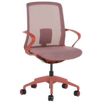 Работен офис стол Carmen 7061 - червен (3520529_2)