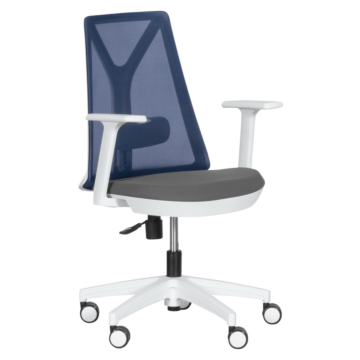 Работен офис стол Carmen 7565 - сив (3520385)