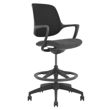 Работен офис стол DAVOS - черен (3520589)