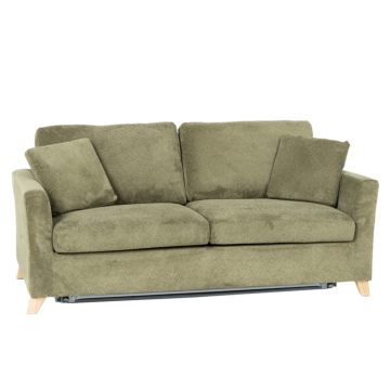 Разтегателен диван - тройка FIZI  - зелен Е75 (3551534)